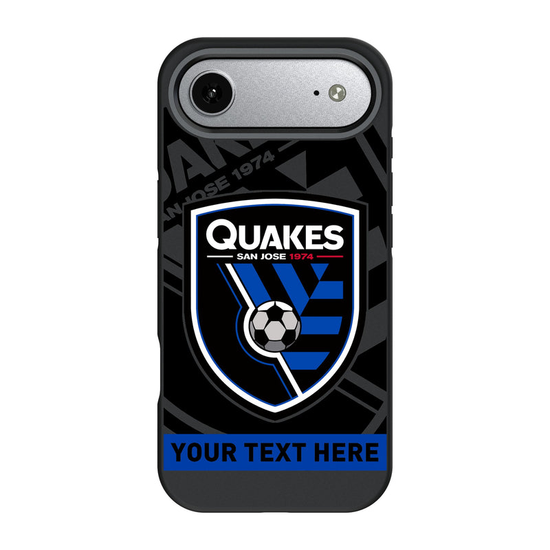 San Jose Earthquakes Personalized Tilt iPhone Bump Phone Case for Apple iPhone