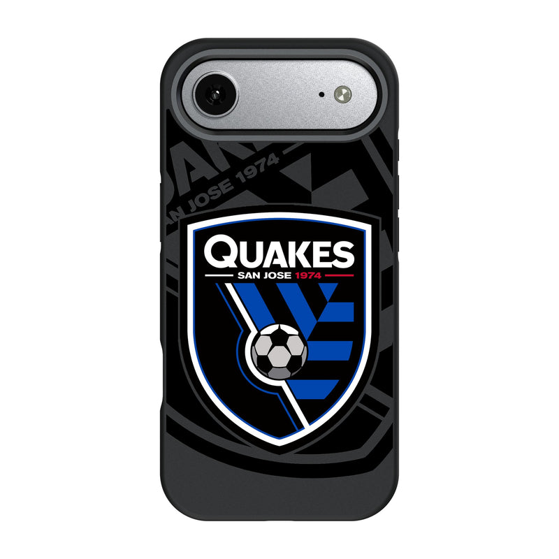 San Jose Earthquakes Monocolor Tilt iPhone Bump Phone Case for Apple iPhone