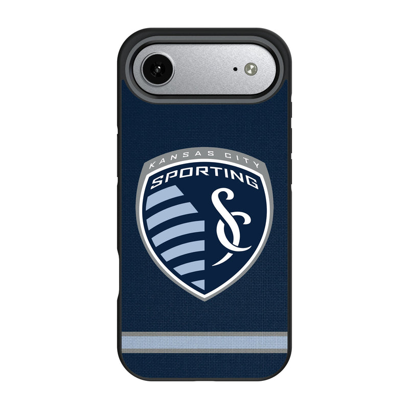 Sporting Kansas City Stripe iPhone Bump Phone Case for Apple iPhone