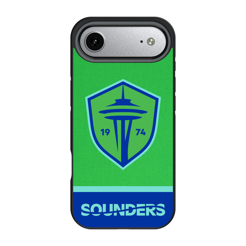 Seattle Sounders FC Endzone Solid iPhone Bump Phone Case for Apple iPhone