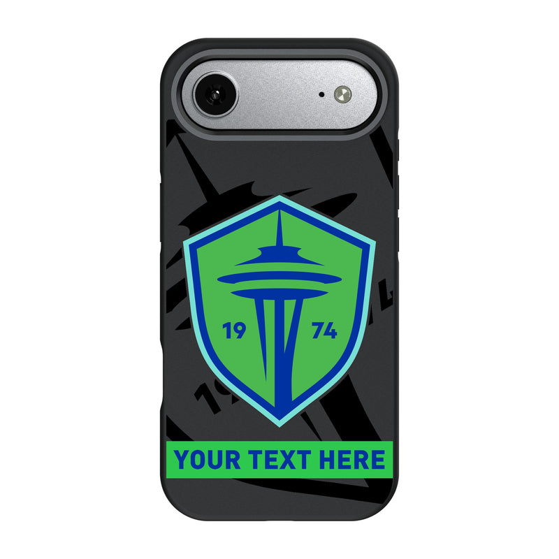 Seattle Sounders FC Personalized Tilt iPhone Bump Phone Case for Apple iPhone