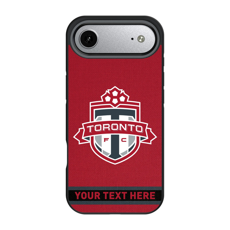 Toronto FC Personalized Stripe iPhone Bump Phone Case for Apple iPhone