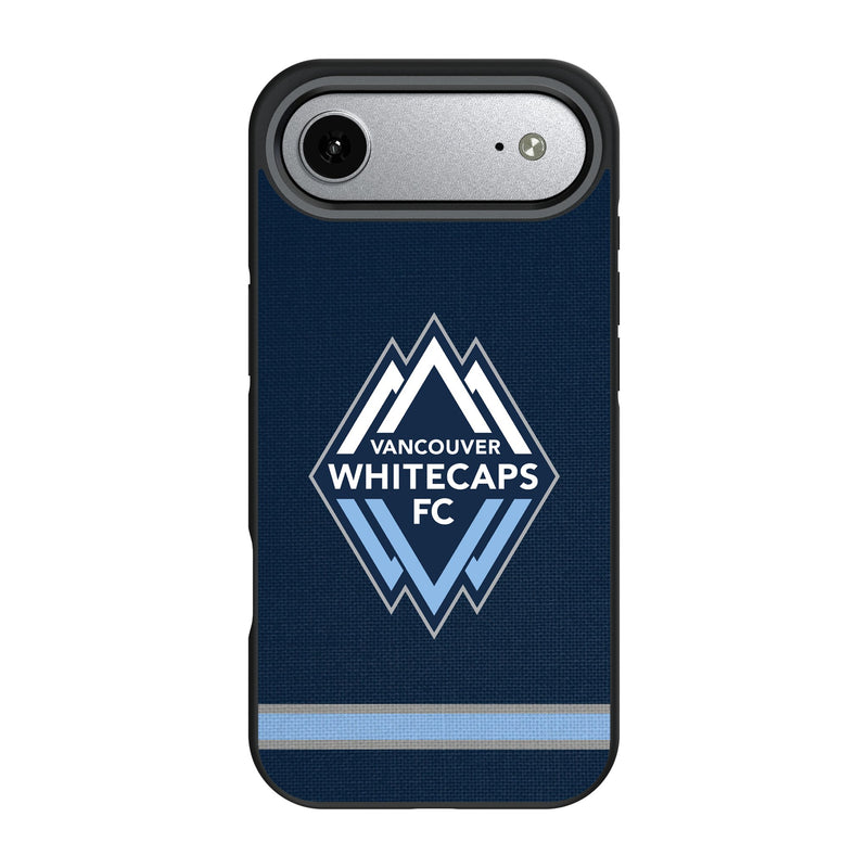 Vancouver Whitecaps Stripe iPhone Bump Phone Case for Apple iPhone