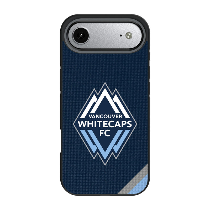 Vancouver Whitecaps Diagonal Stripe iPhone Bump Phone Case for Apple iPhone