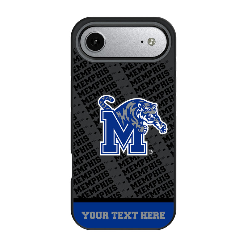 University of Memphis Tigers Personalized EndZone Plus iPhone Bump Phone Case for Apple iPhone