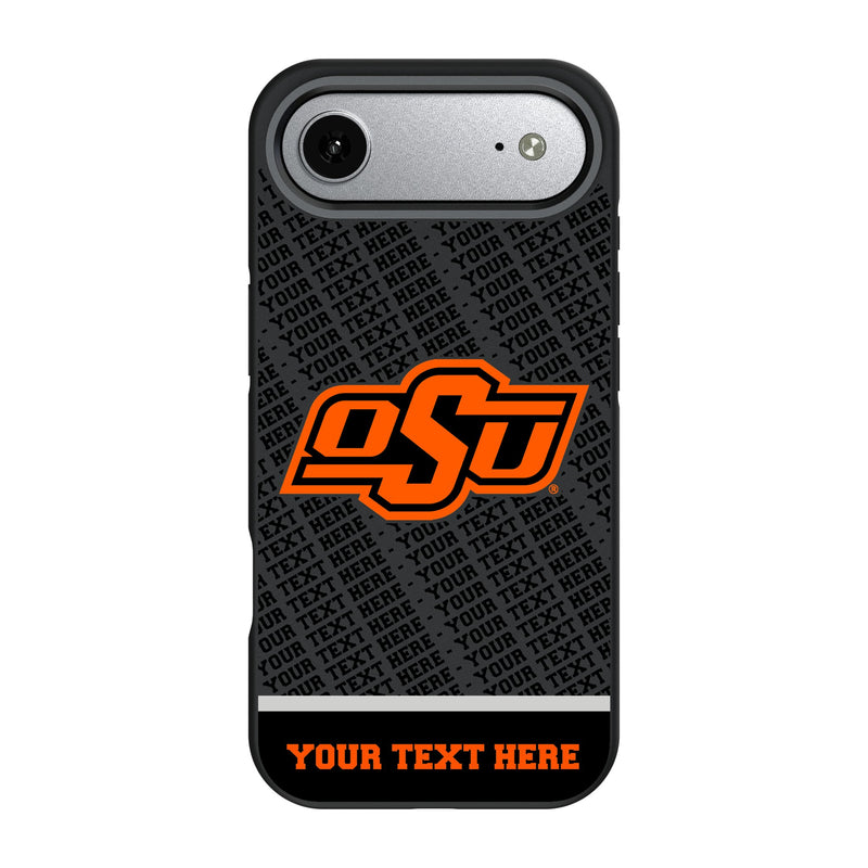 Oklahoma State University Cowboys Personalized EndZone Plus iPhone Bump Phone Case for Apple iPhone