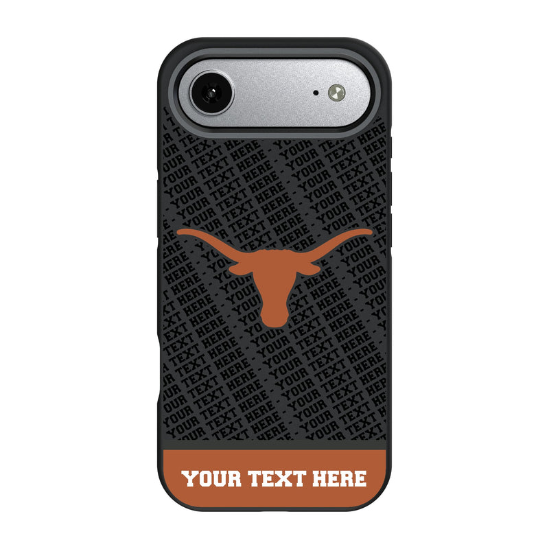 University of Texas Longhorns Personalized EndZone Plus iPhone Bump Phone Case for Apple iPhone