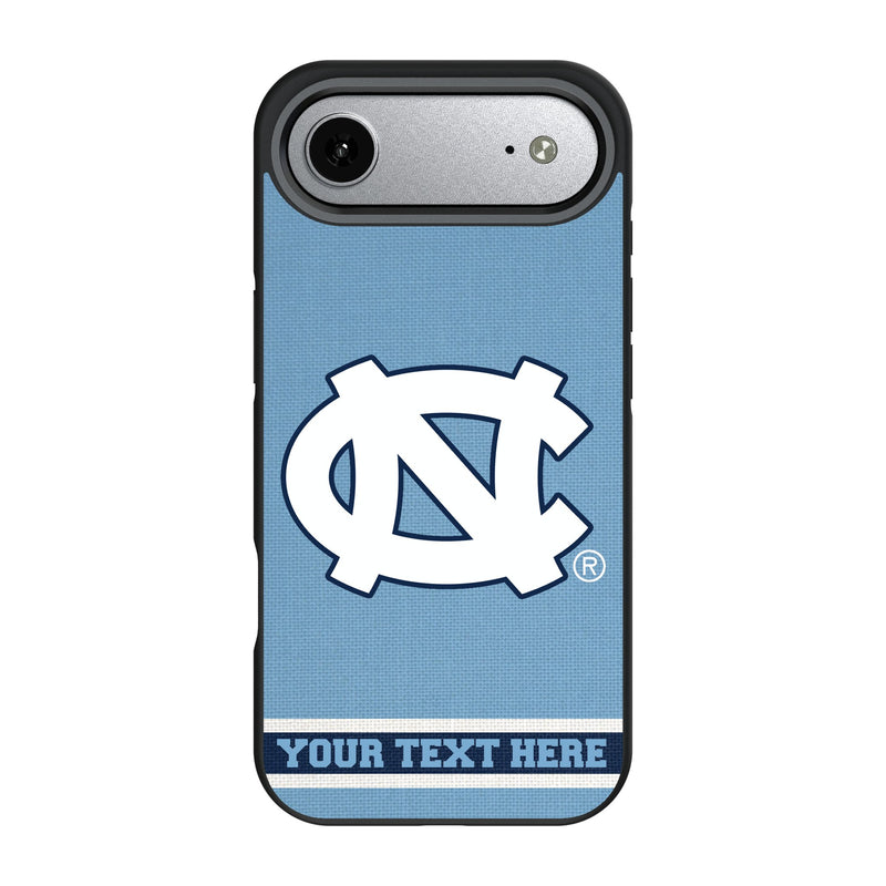 University of North Carolina Tar Heels Personalized Stripe iPhone Bump Phone Case for Apple iPhone