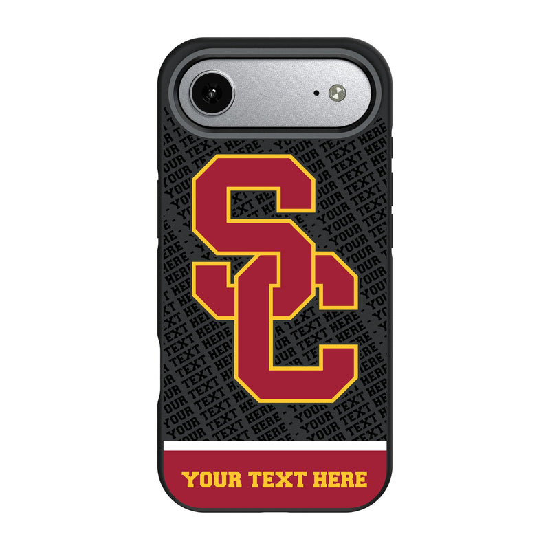 University of Southern California Trojans Personalized EndZone Plus iPhone Bump Phone Case for Apple iPhone