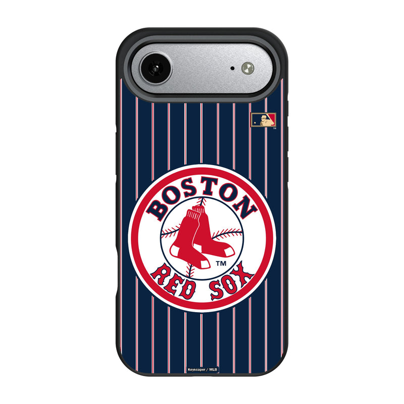 Boston Red Sox 1976-2008 - Cooperstown Collection Pinstripe iPhone Bump Phone Case for Apple iPhone