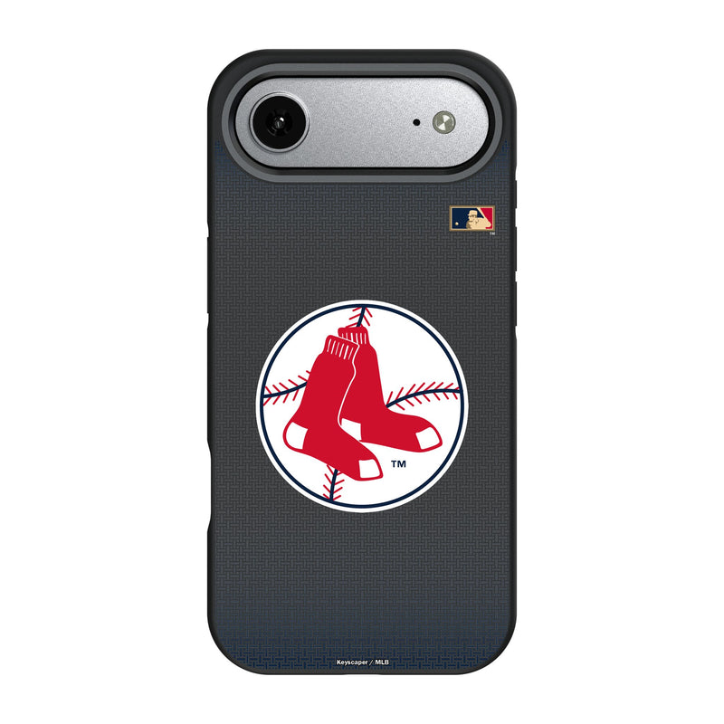 Boston Red Sox 1970-1975 - Cooperstown Collection Linen iPhone Bump Phone Case for Apple iPhone