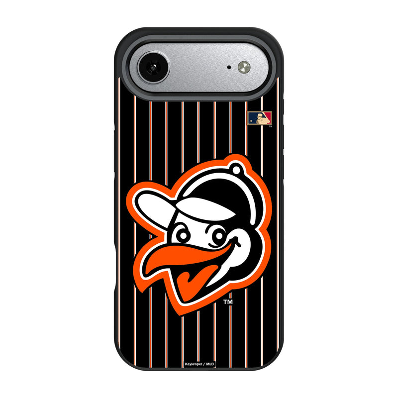 Baltimore Orioles 1955 - Cooperstown Collection Pinstripe iPhone Bump Phone Case for Apple iPhone