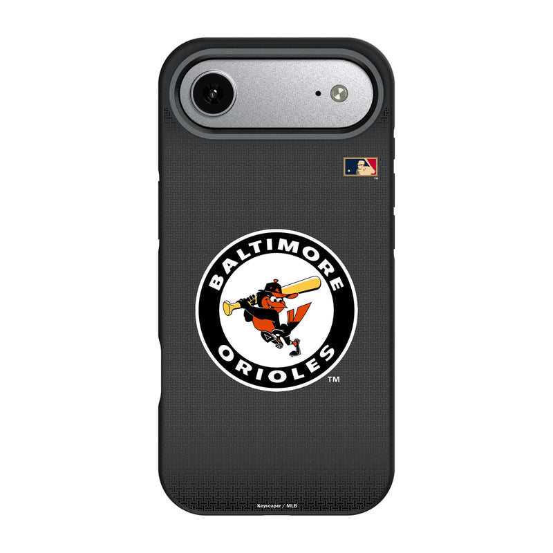 Baltimore Orioles 1966-1969 - Cooperstown Collection Linen iPhone Bump Phone Case for Apple iPhone
