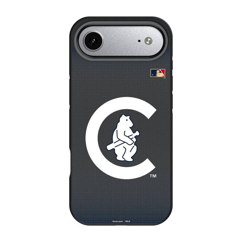 Chicago Cubs 1911-1912 - Cooperstown Collection Linen iPhone Bump Phone Case for Apple iPhone