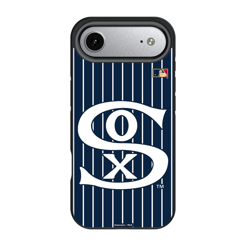 Chicago White Sox Road 1919-1921 - Cooperstown Collection Pinstripe iPhone Bump Phone Case for Apple iPhone