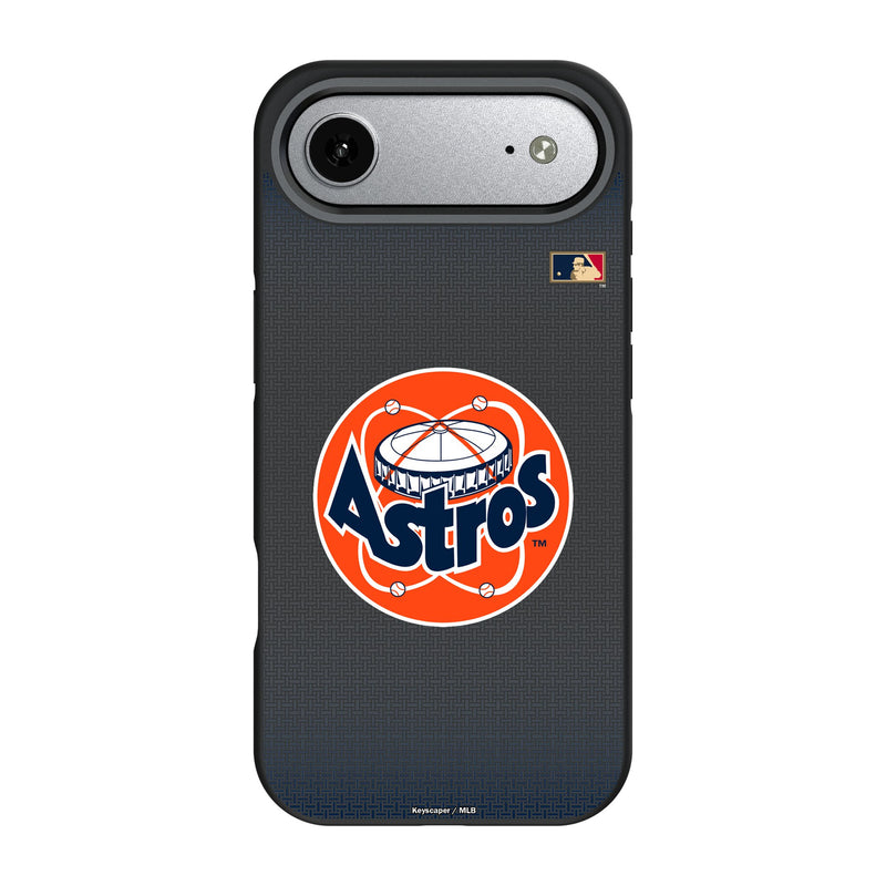 Houston Astros 1977-1993 - Cooperstown Collection Linen iPhone Bump Phone Case for Apple iPhone