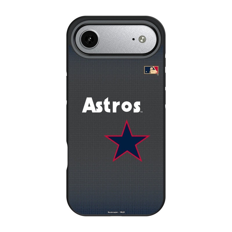 Houston Astros 1975-1981 - Cooperstown Collection Linen iPhone Bump Phone Case for Apple iPhone