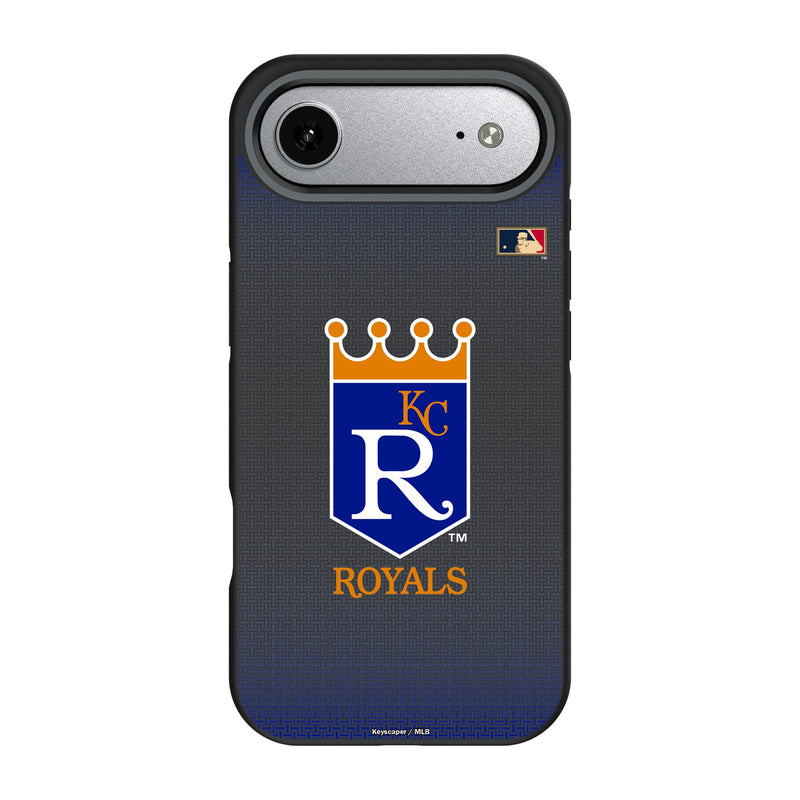 Kansas City Royals 1969-1978 - Cooperstown Collection Linen iPhone Bump Phone Case for Apple iPhone