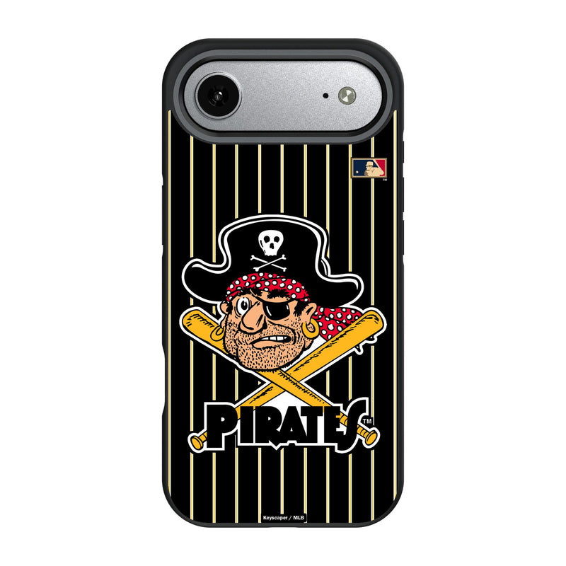Pittsburgh Pirates 1958-1966 - Cooperstown Collection Pinstripe iPhone Bump Phone Case for Apple iPhone