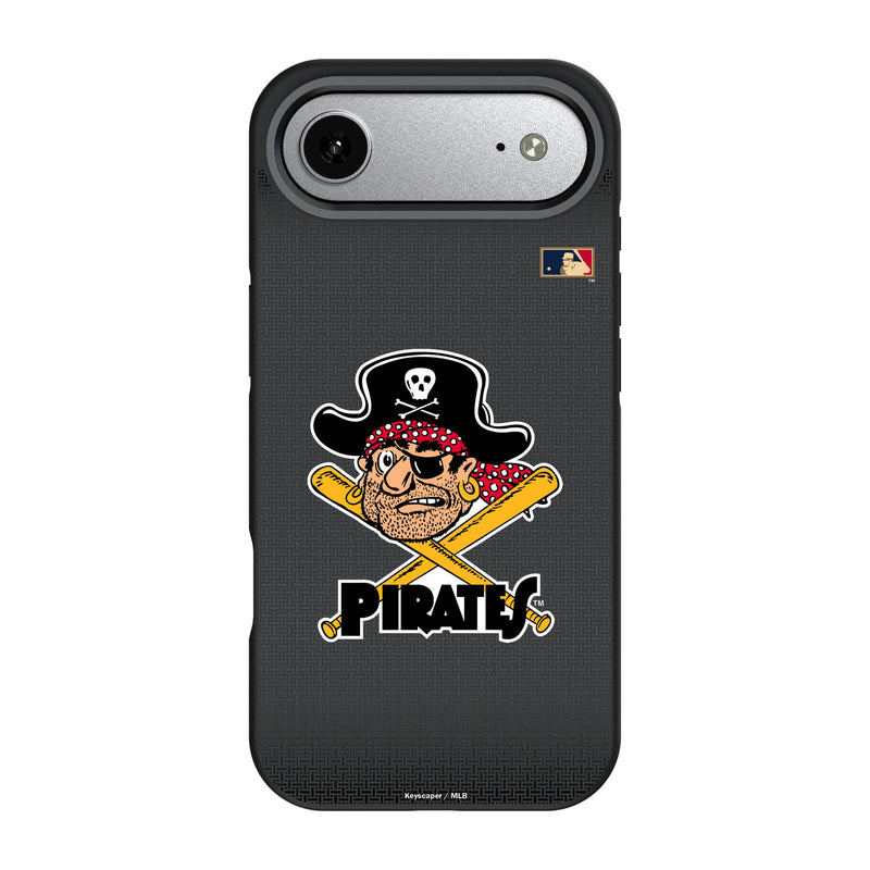 Pittsburgh Pirates 1958-1966 - Cooperstown Collection Linen iPhone Bump Phone Case for Apple iPhone