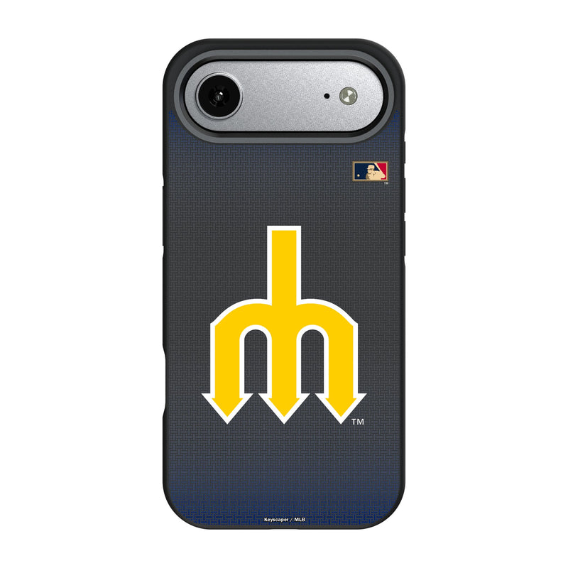 Seattle Mariners 1977-1980 - Cooperstown Collection Linen iPhone Bump Phone Case for Apple iPhone