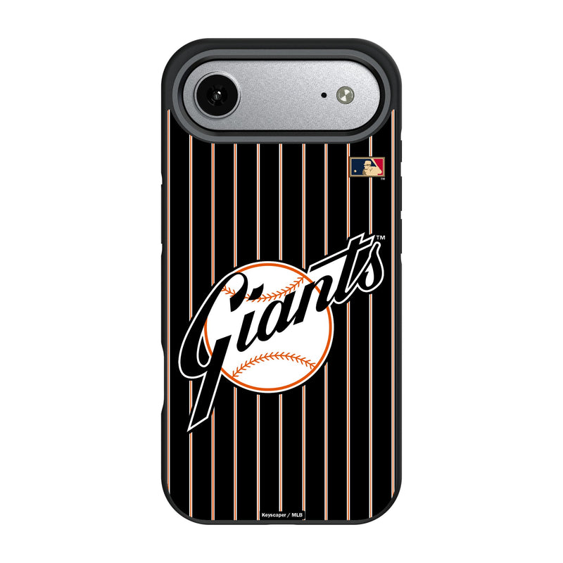 San Francisco Giants 1958-1967 - Cooperstown Collection Pinstripe iPhone Bump Phone Case for Apple iPhone