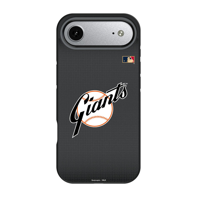 San Francisco Giants 1958-1967 - Cooperstown Collection Linen iPhone Bump Phone Case for Apple iPhone