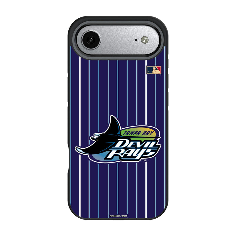 Tampa Bay 1998-2000 - Cooperstown Collection Pinstripe iPhone Bump Phone Case for Apple iPhone