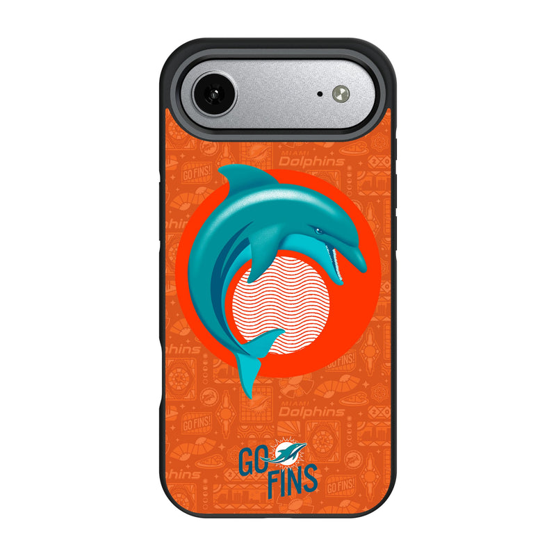 Miami Dolphins 2024 Edition iPhone Bump Phone Case for Apple iPhone