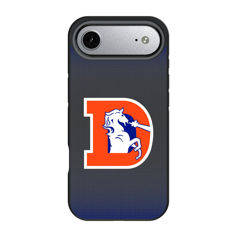Denver Broncos 1993-1996 Historic Collection Linen iPhone Bump Phone Case for Apple iPhone