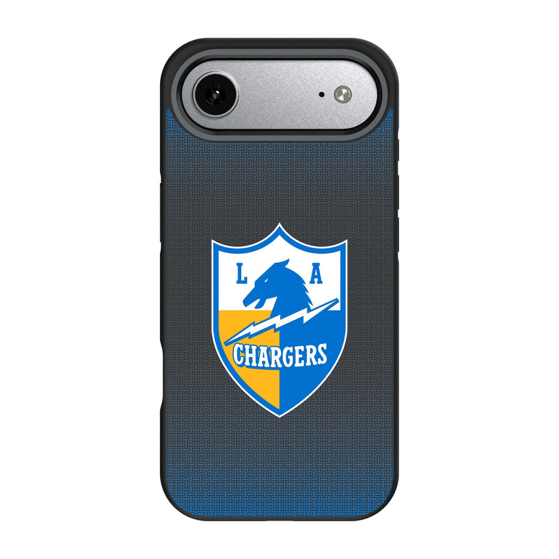 Los Angeles Chargers Historic Collection Linen iPhone Bump Phone Case for Apple iPhone