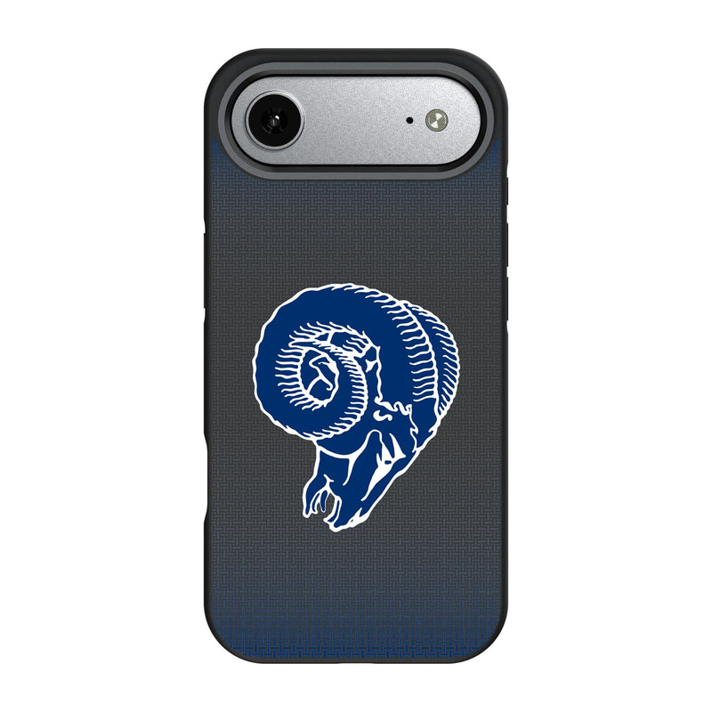 Los Angeles Rams Historic Collection Linen iPhone Bump Phone Case for Apple iPhone