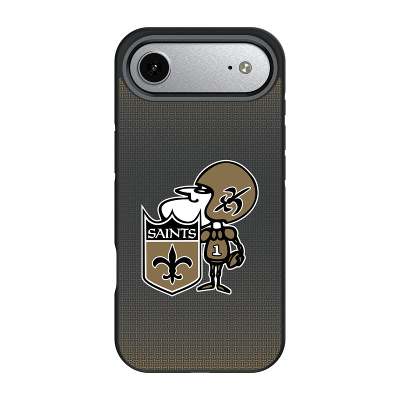 New Orleans Saints Historic Collection Linen iPhone Bump Phone Case for Apple iPhone