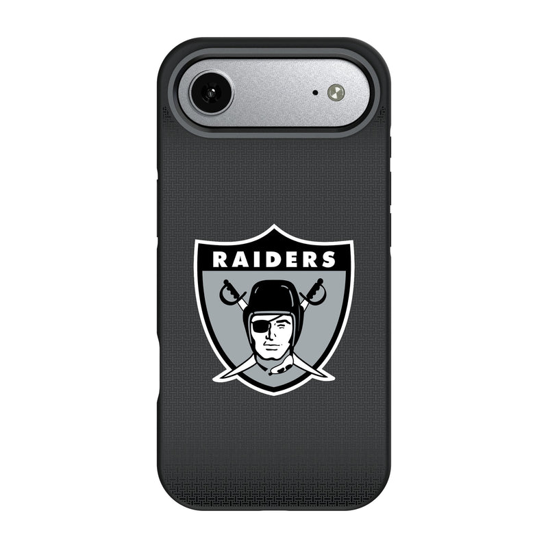 Oakland Raiders 1963 Historic Collection Linen iPhone Bump Phone Case for Apple iPhone