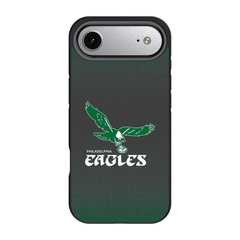 Philadelphia Eagles 1973-1995 Historic Collection Linen iPhone Bump Phone Case for Apple iPhone
