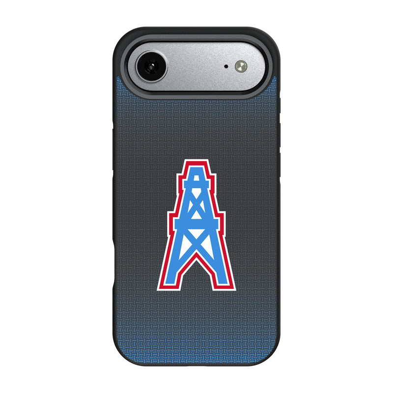 Houston Oilers Historic Collection Linen iPhone Bump Phone Case for Apple iPhone