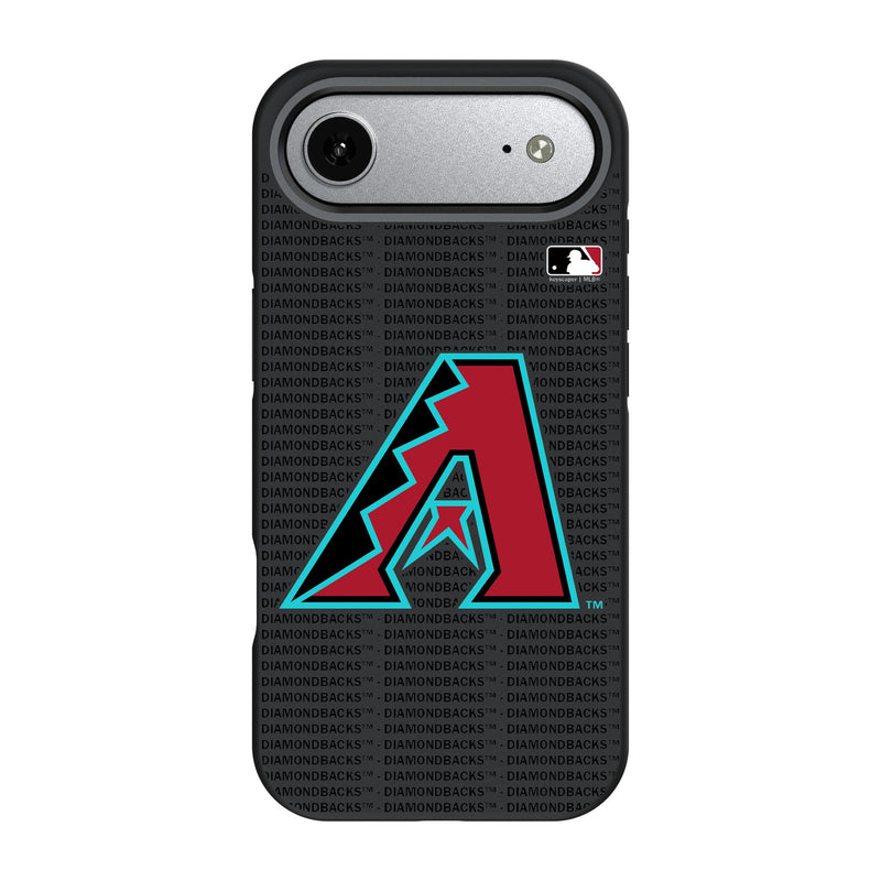 Arizona Diamondbacks Text Backdrop iPhone Bump Phone Case for Apple iPhone