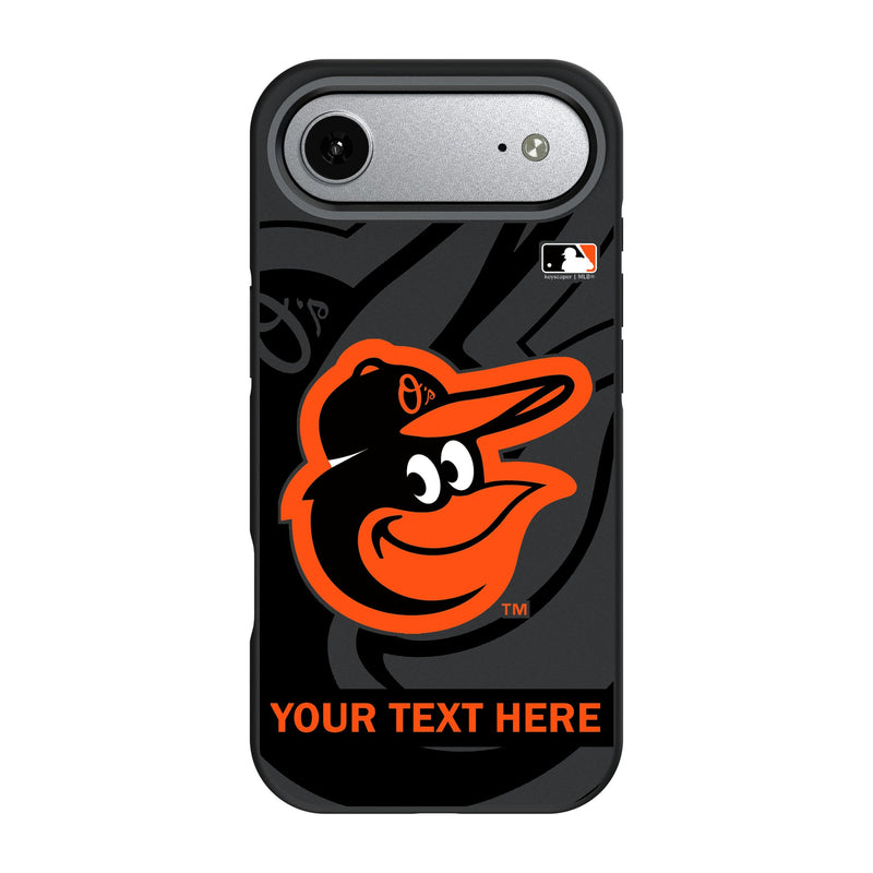 Baltimore Orioles Personalized Tilt iPhone Bump Phone Case for Apple iPhone