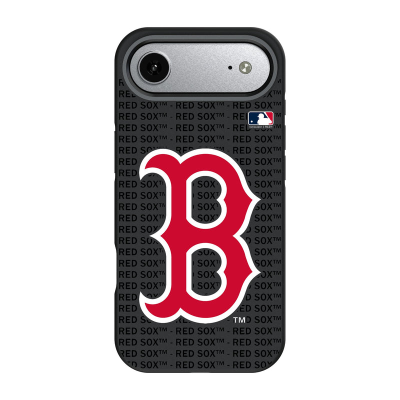 Boston Red Sox Text Backdrop iPhone Bump Phone Case for Apple iPhone