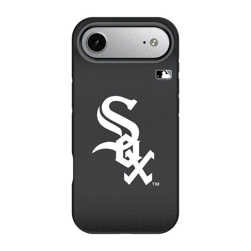 Chicago White Sox Linen iPhone Bump Phone Case for Apple iPhone