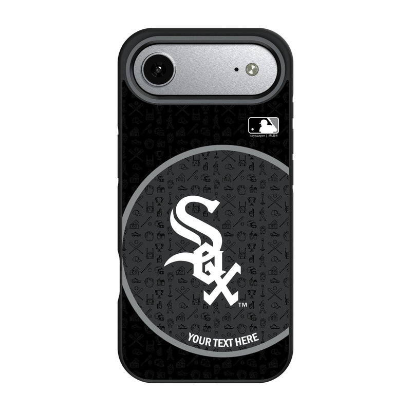 Chicago White Sox Personalized Circle iPhone Bump Phone Case for Apple iPhone