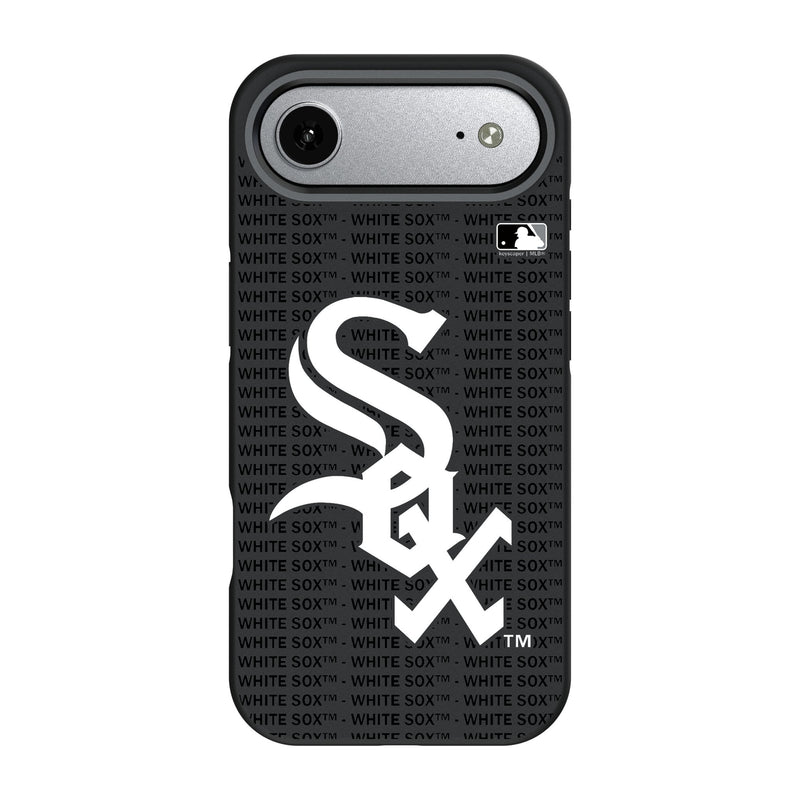 Chicago White Sox Text Backdrop iPhone Bump Phone Case for Apple iPhone