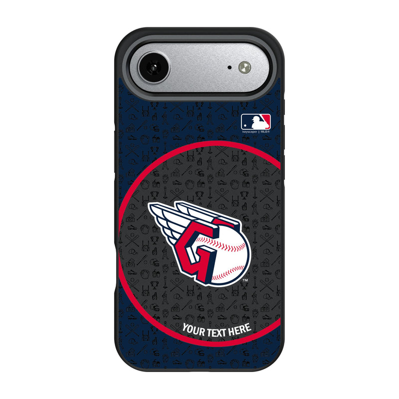 Cleveland Guardians Personalized Circle iPhone Bump Phone Case for Apple iPhone