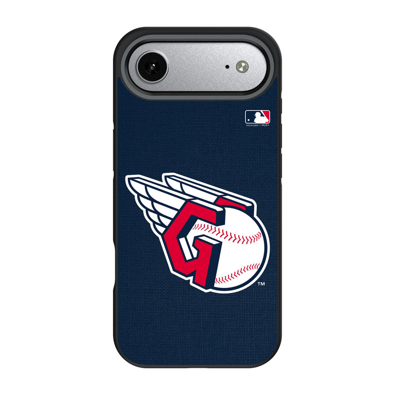 Cleveland Guardians Solid iPhone Bump Phone Case for Apple iPhone