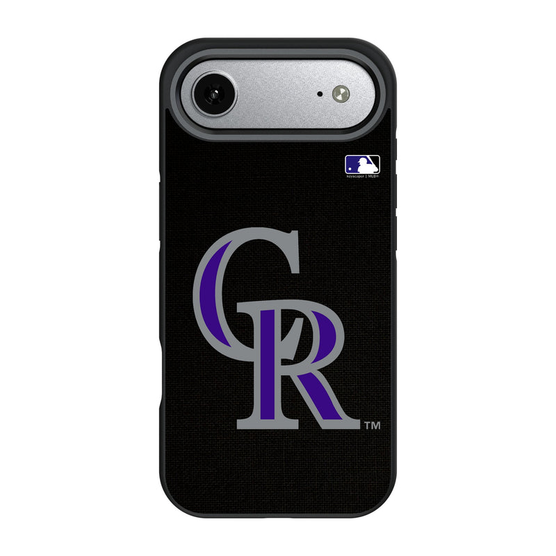 Colorado Rockies Solid iPhone Bump Phone Case for Apple iPhone
