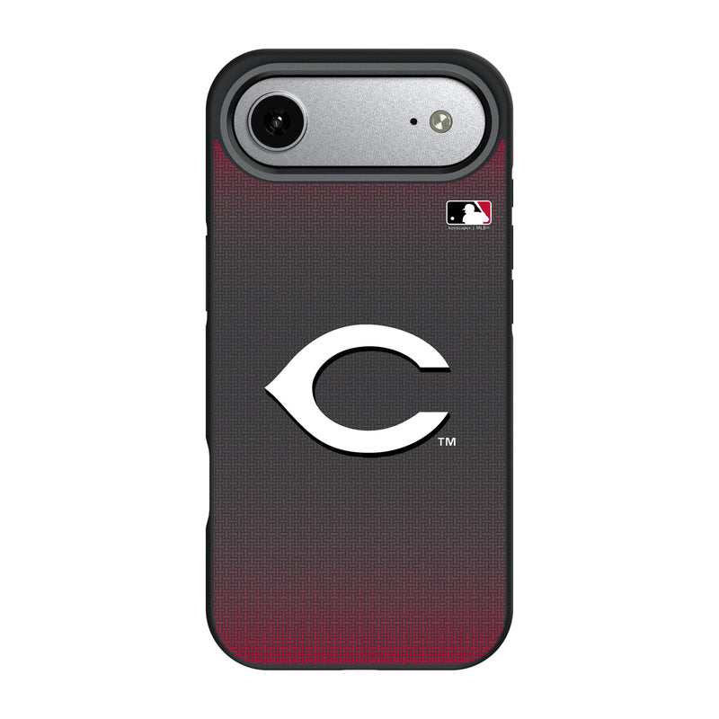 Cincinnati Reds Linen iPhone Bump Phone Case for Apple iPhone
