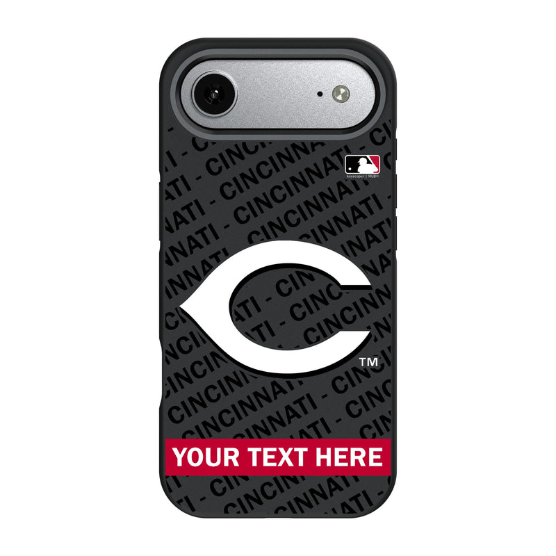 Cincinnati Reds Personalized Tilt iPhone Bump Phone Case for Apple iPhone