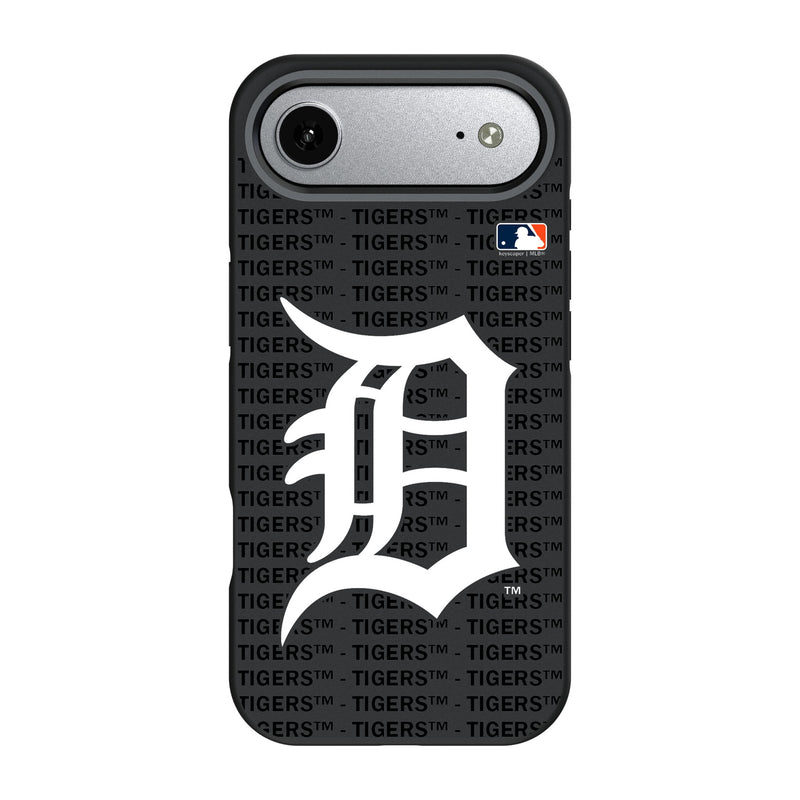 Detroit Tigers Text Backdrop iPhone Bump Phone Case for Apple iPhone