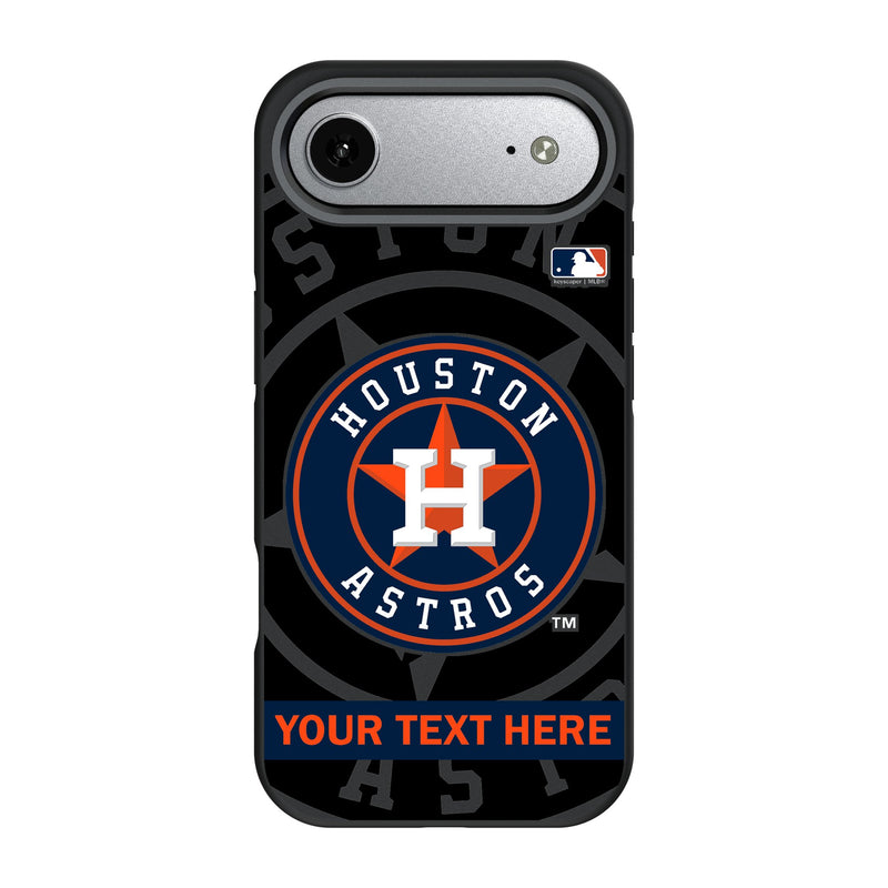 Houston Astros Personalized Tilt iPhone Bump Phone Case for Apple iPhone