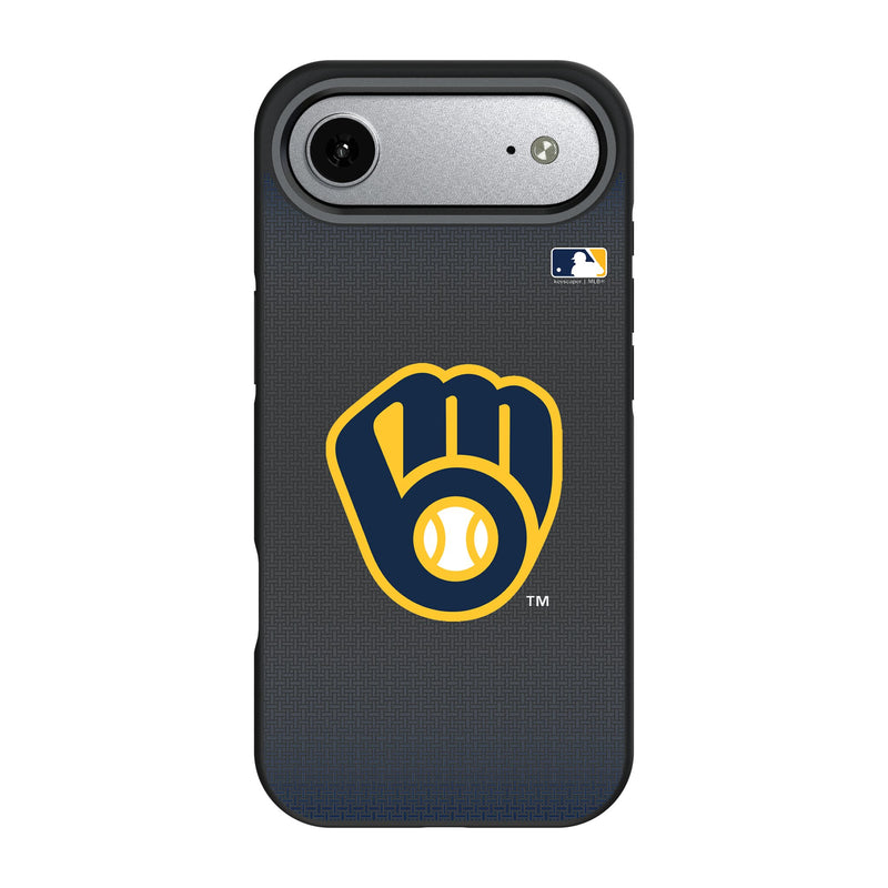 Milwaukee Brewers Linen iPhone Bump Phone Case for Apple iPhone